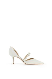 jimmy choo aurelie 65 pumps with pearls