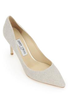 jimmy choo romy 85 dusty glitter pumps