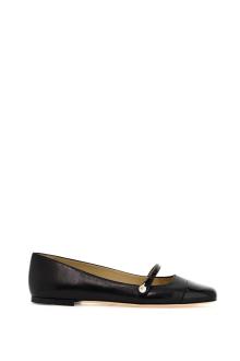 jimmy choo elisa ballet flats in nappa leather