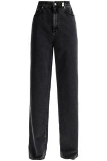 alexander mcqueen loose fit jeans for