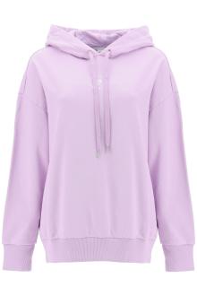 stella mccartney iconic mini heart hooded sweatshirt