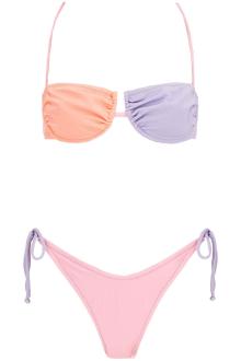 reina olga penny color-block bikini set