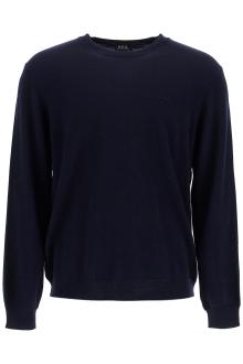 a. p.c. wool crewneck pullover