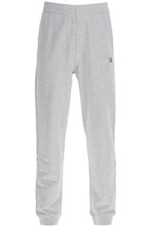 maison kitsune fox head joggers