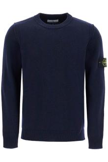 stone island crewneck wool blend pullover