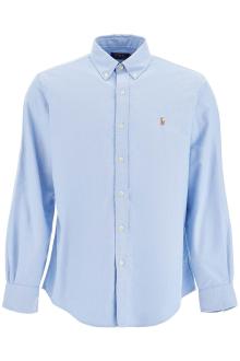 polo ralph lauren custom fit cotton oxford shirt