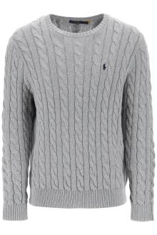 polo ralph lauren cable knit cotton sweater