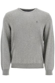 polo ralph lauren wool pullover with pony embroidery