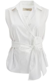 weekend max mara sleeveless poplin