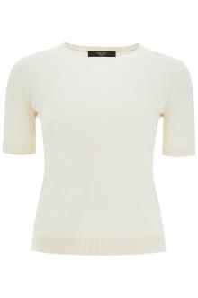 weekend max mara silk and cotton &#039;agro&#039; knit top