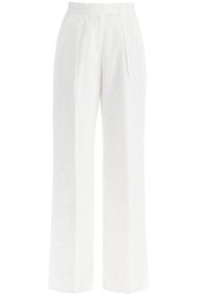 max mara cracked microfaille pants