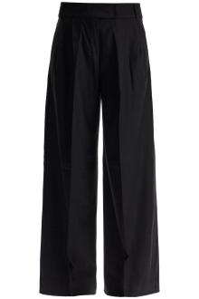 &#039;s max mara wide flannel trousers for comfortable