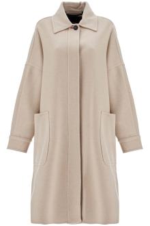 max mara atelier &#039;cashmere oversized chemise coat