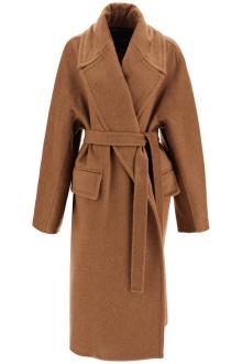 max mara atelier &quot;cashmere and camel cocoon coat