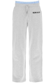 moschino jogger pants with boxer insert