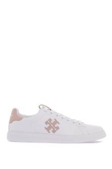 tory burch howell court sneakers with double t