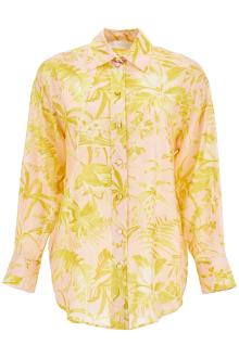 zimmermann silk floral print shirt