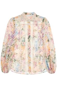 zimmermann halliday lace-trimmed shirt