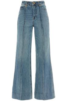 zimmermann wide leg jeans illustration design product