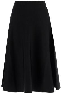 the row flared knit skirt