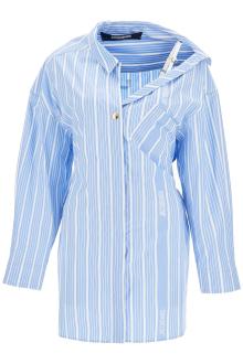 jacquemus &#039;la mini robe chemise&#039; shirt dress