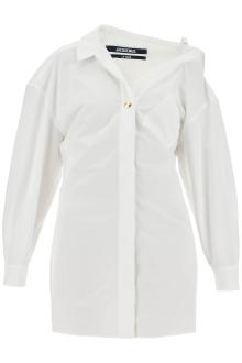 jacquemus the mini shirt dress &#039;la mini robe