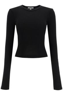 agolde fitted long-sleeved top by