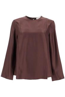 loulou studio silk adalyn blouse