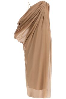 khaite &quot;taj chiffon silk dress&quot;